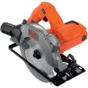 Scie circulaire filaire - BLACK+DECKER - CS1250L-QS - 1250W - profonde
