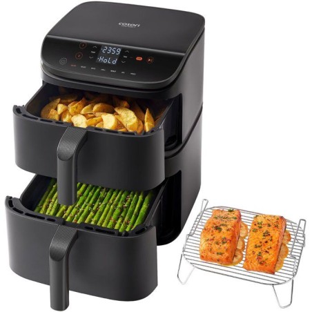 Friteuse sans huile COSORI - Air Fryer Turbo Tower - Capacité 10,8L - 7 programmes - 2630W - Noir