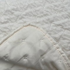 Edredon - Toison d'Or - Blanc/Beige - 140 x 160