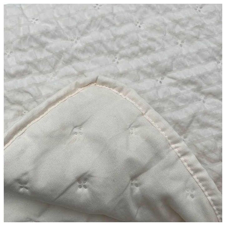 Edredon - Toison d'Or - Blanc/Beige - 140 x 160
