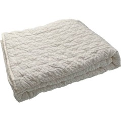 Edredon - Toison d'Or - Blanc/Beige - 140 x 160