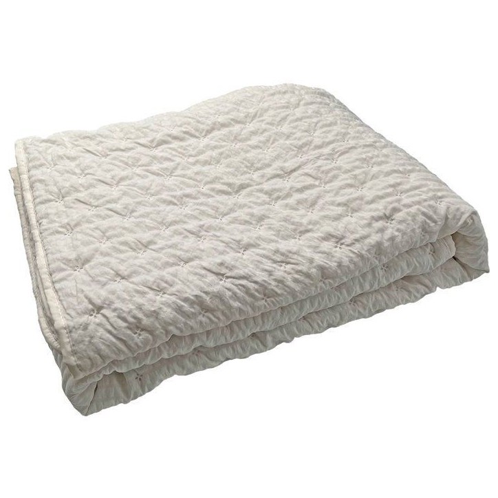 Edredon - Toison d'Or - Blanc/Beige - 140 x 160
