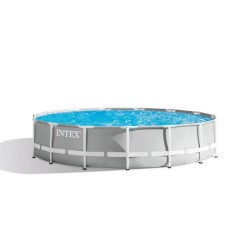 Kit Piscine hors sol tubulaire INTEX - Pris Frame - 457 x 107 cm - Ron