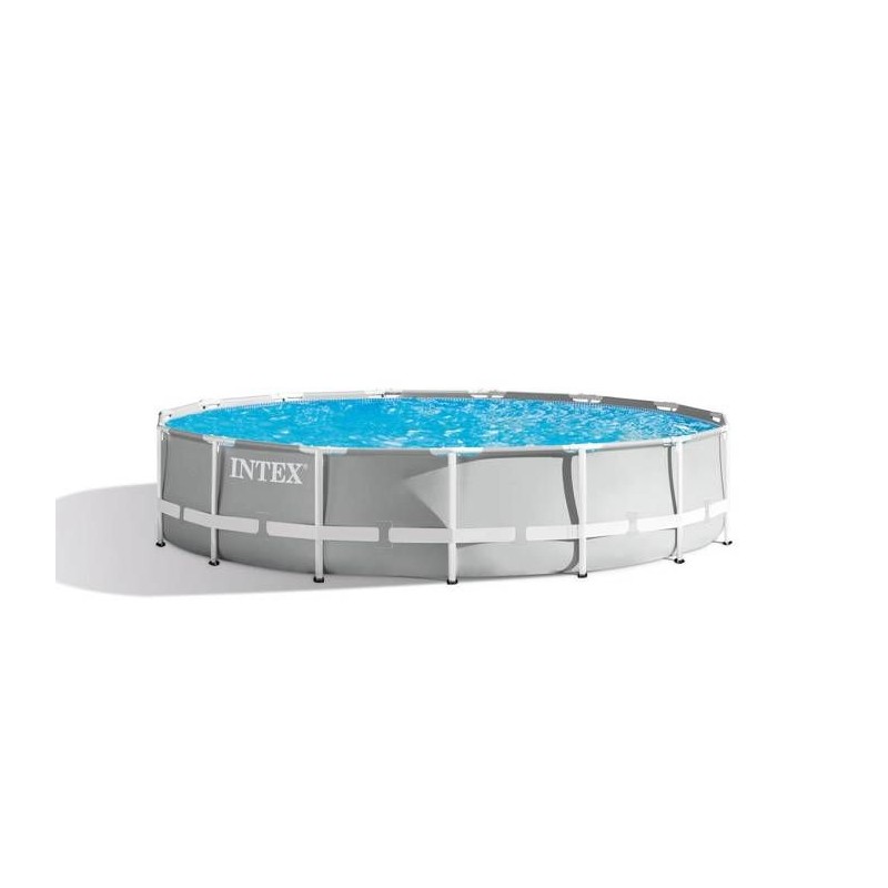 Kit Piscine hors sol tubulaire INTEX - Pris Frame - 457 x 107 cm - Ron