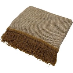 Rideau Portiere - Toison d'Or - Ocre & Ecru - 140 x 240