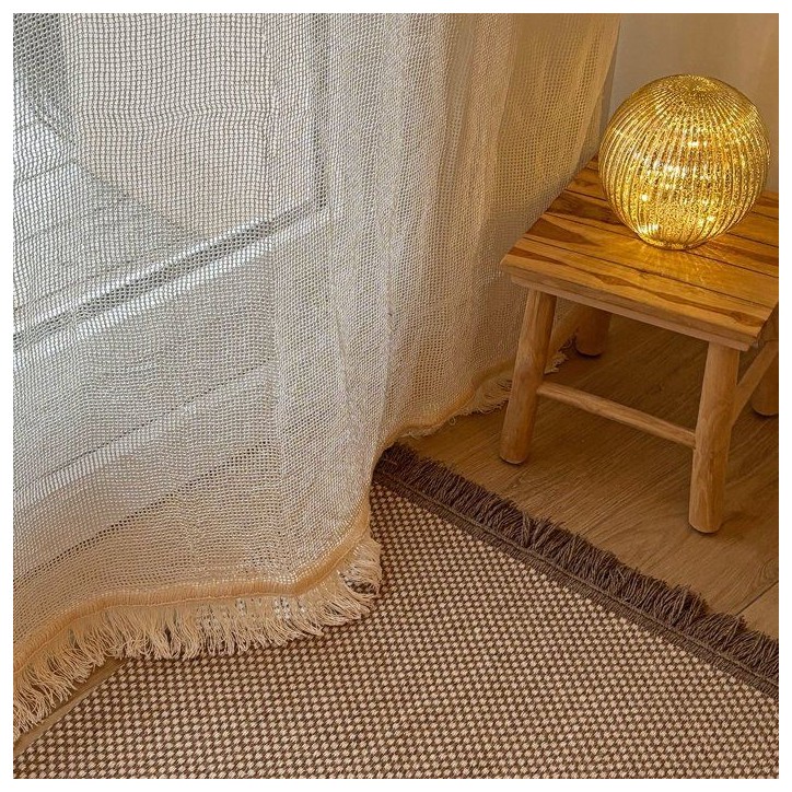 Rideau Portiere - Toison d'Or - Ecru - 140 x 240