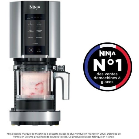Machine a glace et sorbetiere Ninja CREAMi NC302EU – 7 programmes -