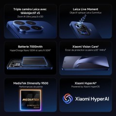 [Officiel] Xiaomi 17T Pro, Smartphone 12+512GO, Noir, Téléobjectif L