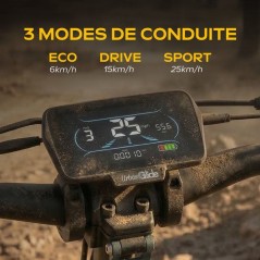 Trottinette électrique - URBANGLIDE - GT PRO - 1300W - pneus tubeless