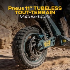 Trottinette électrique - URBANGLIDE - GT PRO - 1300W - pneus tubeless