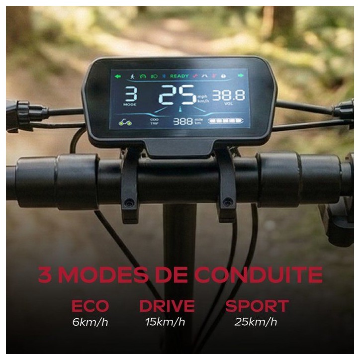 Trottinette électrique - URBANGLIDE - ECROSS GO - 1200W - batterie 48V 10,4Ah Trottinette électrique - URBANGLIDE - ECROSS GO - 1200W - batterie 48V 10,4Ah