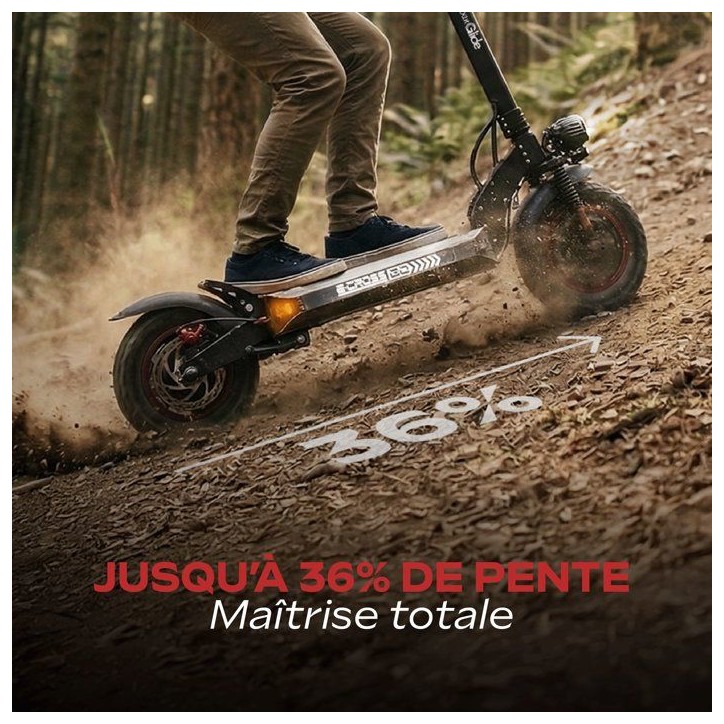 Trottinette électrique - URBANGLIDE - ECROSS GO - 1200W - batterie 48V 10,4Ah Trottinette électrique - URBANGLIDE - ECROSS GO - 1200W - batterie 48V 10,4Ah
