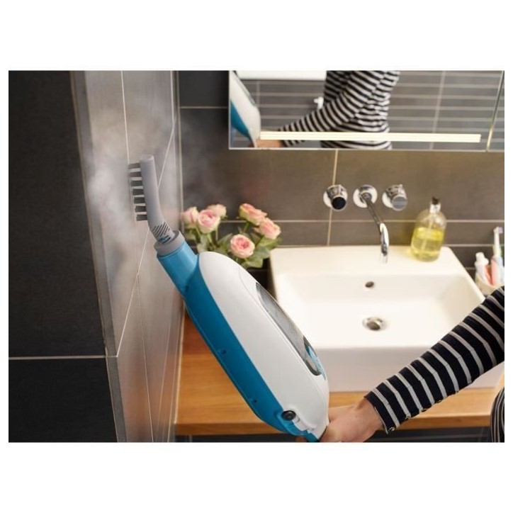 BLACK+DECKER - FSMH13E10-QW - Balai Vapeur Avec Nettoyeur a Main 1300W - 10 Accessoires fournis - Câble 4.8M