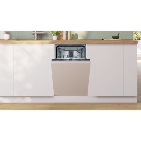 Lave-vaisselle tout encastrable BOSCH SPV2HMX02E SER2 - 10 couverts - Induction - L45cm - 46 dB - tiroir a couverts - Inox