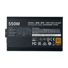 COOLER MASTER - MWE Gold 550W V3 NM - Alimentation PC - 550W