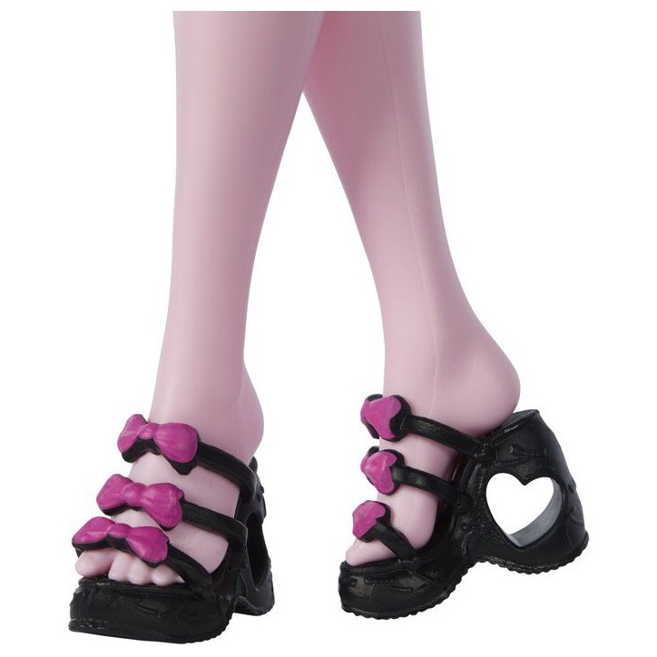 Playset beauté - MONSTER HIGH - Draculaura JHK43 - Poupée - 14 accessoires - Animal