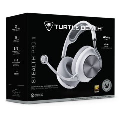 Casque gaming sans fil - TURTLE BEACH - Stealth Pro II - Hi-Res 24bit/96kHz - Réduction de bruit active