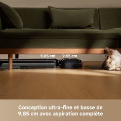 DREAME T12 PRO - Aspirateur Laveur - Ultra-fin 9,85 cm - 25000Pa - Aut