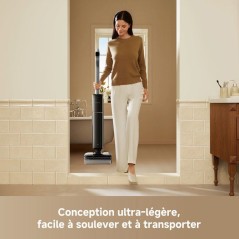 DREAME T12 PRO - Aspirateur Laveur - Ultra-fin 9,85 cm - 25000Pa - Aut