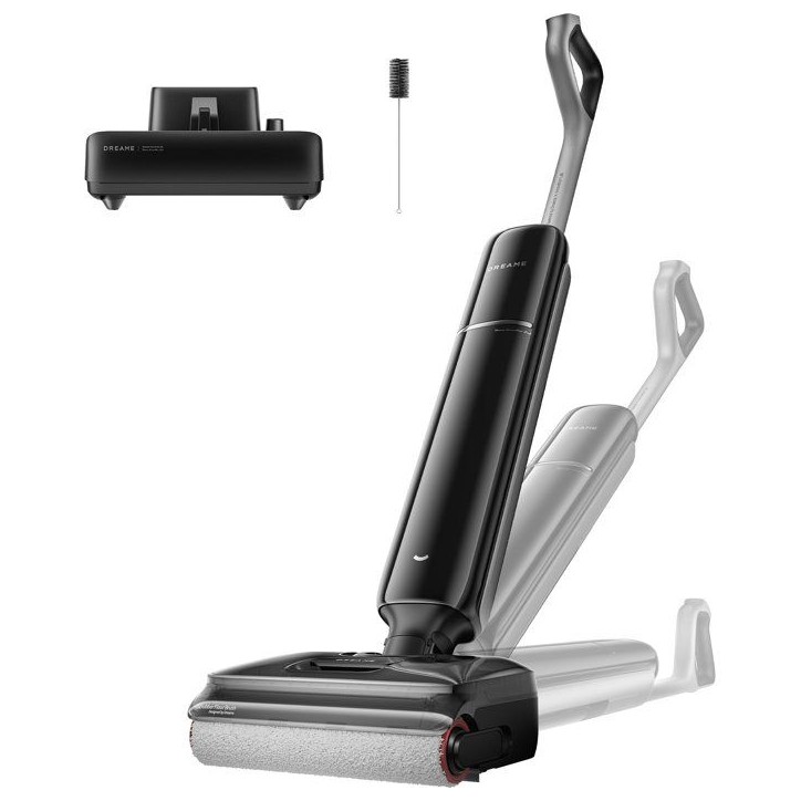 DREAME T12 PRO - Aspirateur Laveur - Ultra-fin 9,85 cm - 25000Pa - Autolavage du rouleau a 95 °C - Anti-noeuds - Conception lé DREAME T12 PRO - Aspirateur Laveur - Ultra-fin 9,85 cm - 25000Pa - Autolavage du rouleau a 95 °C - Anti-noeuds - Conception lé
