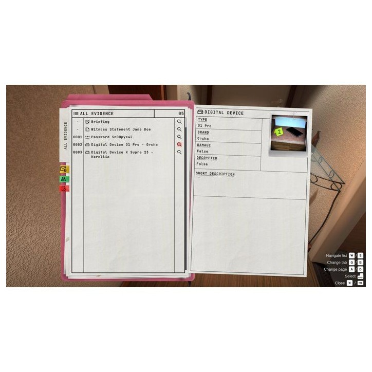 Forensics Crime Scene Detective - Jeu PS5