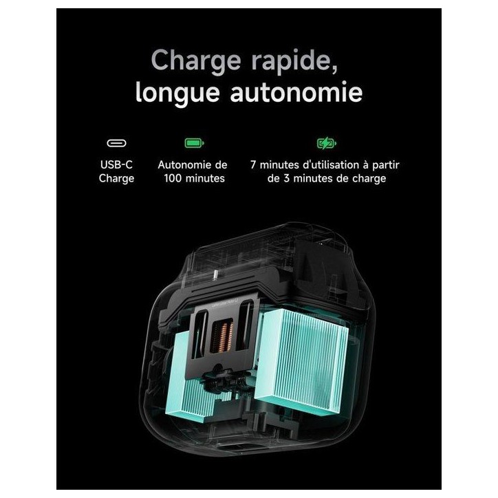 Rasoir électrique - LAIFEN - P3 Pro - Moteur linéaire - Lame aluminium - Haute précision
