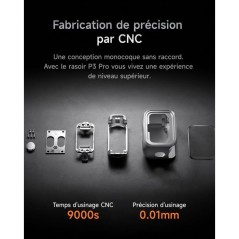 Rasoir électrique - LAIFEN - P3 Pro - Moteur linéaire - Lame alumini