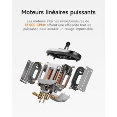 Rasoir électrique - LAIFEN - T1 Pro - 1 lame - Moteur linéaire - Pr