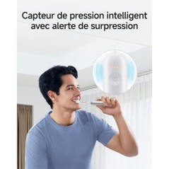 Brosse a dents électrique - LAIFEN - Wave Pro - Alu brossé - Mouveme