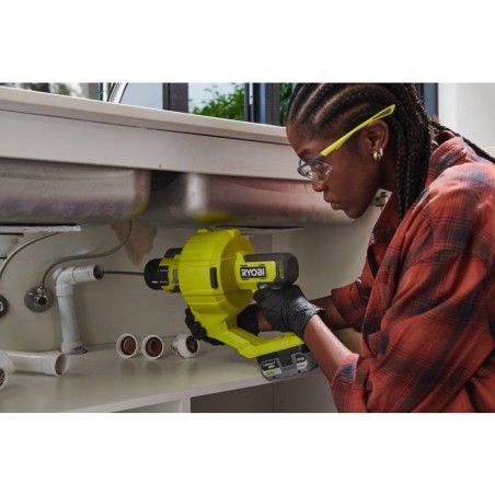 RYOBI Déboucheur 18V ONE+ canalisations éviers WC - sans batterie ni chargeur - RDA18-0