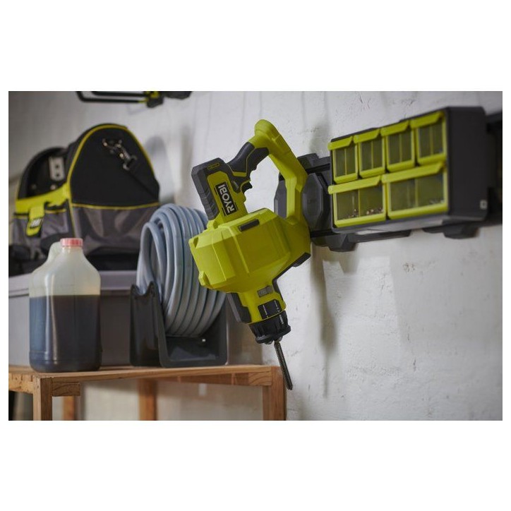 RYOBI Déboucheur 18V ONE+ canalisations éviers WC - sans batterie ni chargeur - RDA18-0 RYOBI Déboucheur 18V ONE+ canalisations éviers WC - sans batterie ni chargeur - RDA18-0
