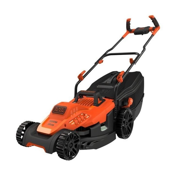 Tondeuse électrique filaire - BLACK&DECKER - BEMW471BH-QS - 1600W - 38cm de coupe