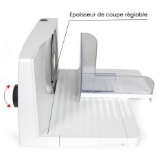 Trancheuse électrique - ONLI - ON1031W - 150 W - Pliable