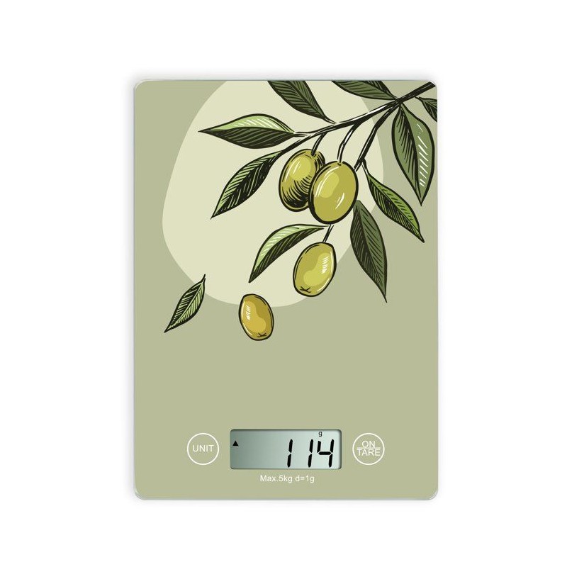Balance de cuisine électronique - LIVOO - DOM451OL - Plateau en verre