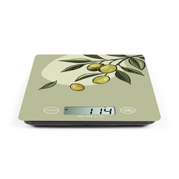 Balance de cuisine électronique - LIVOO - DOM451OL - Plateau en verre - 5 kg - Tactile Balance de cuisine électronique - LIVOO - DOM451OL - Plateau en verre - 5 kg - Tactile