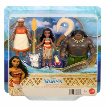 Coffret de figurines - Disney - Vaiana avec Maui et Gramma Tala - 3 mini-poupées 8 cm - Des 3 ans