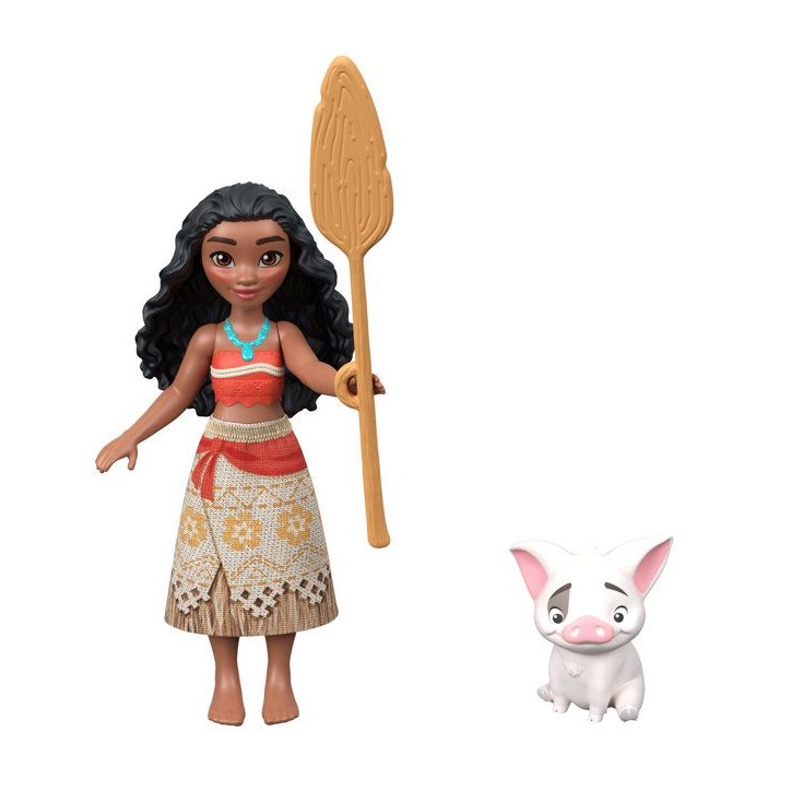 Coffret de figurines - Disney - Vaiana avec Maui et Gramma Tala - 3 mini-poupées 8 cm - Des 3 ans
