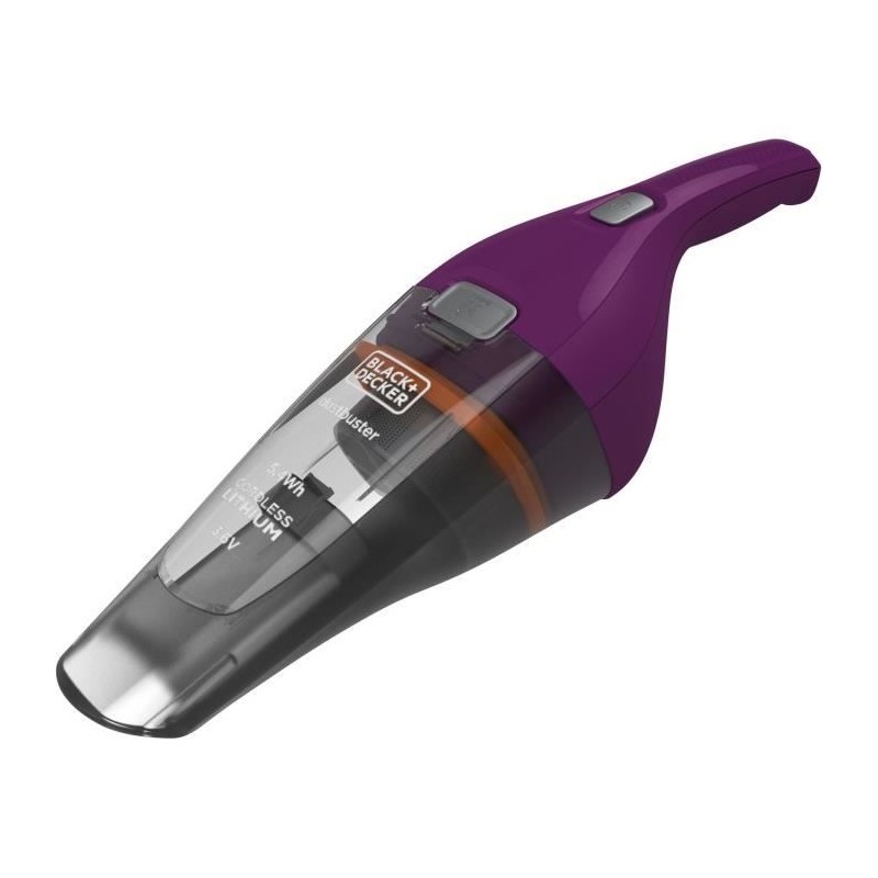 Aspirateur a main sans fil - BLACK & DECKER - NVC115W-QW - 8 AW - 3,6 Aspirateur a main sans fil - BLACK & DECKER - NVC115W-QW - 8 AW - 3,6