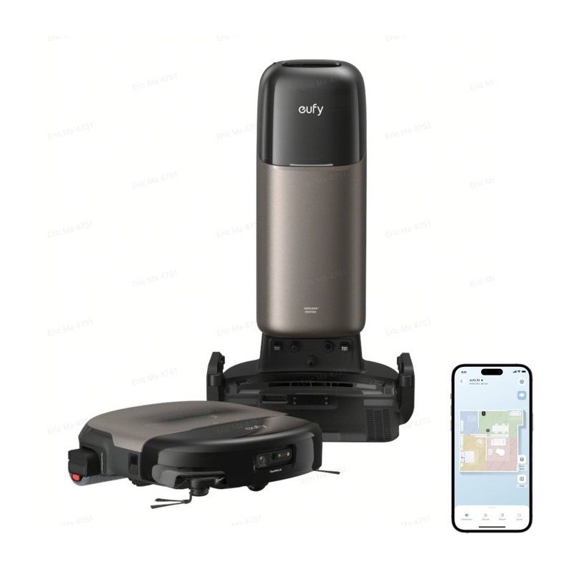 Robot Aspirateur Laveur - EUFY Omni S2 - Aspiration 30000Pa - station