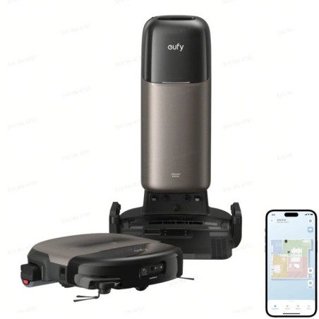 Robot Aspirateur Laveur - EUFY Omni S2 - Aspiration 30000Pa - station