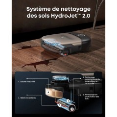 Robot Aspirateur Laveur - EUFY Omni S2 - Aspiration 30000Pa - station