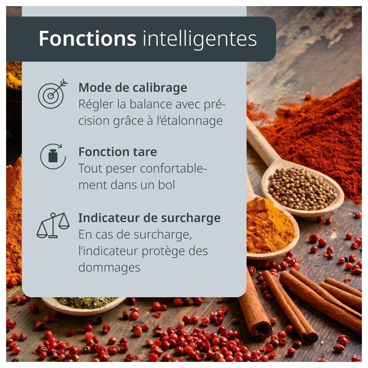 Balance de cuisine digitale - ADE - POCKET - Plastique ABS - De 0,1 a 300 Gr - Inclus 2 piles AAA Balance de cuisine digitale - ADE - POCKET - Plastique ABS - De 0,1 a 300 Gr - Inclus 2 piles AAA