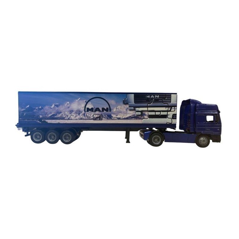 Camion miniature de collection - NEWRAY - MAN F2000 avec container 40'