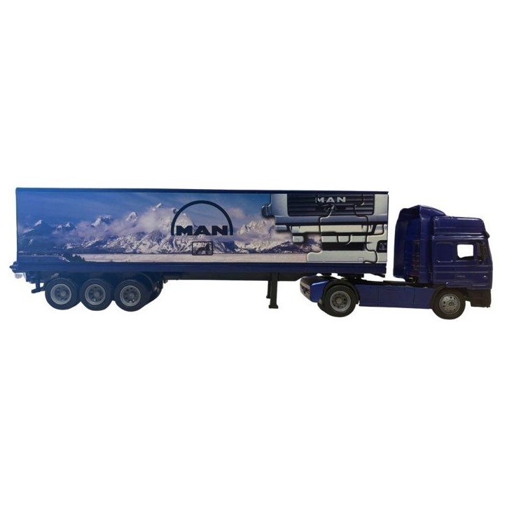 Camion miniature de collection - NEWRAY - MAN F2000 avec container 40' - 1/43 Camion miniature de collection - NEWRAY - MAN F2000 avec container 40' - 1/43