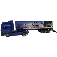 Camion miniature de collection - NEWRAY - MAN F2000 avec container 40'