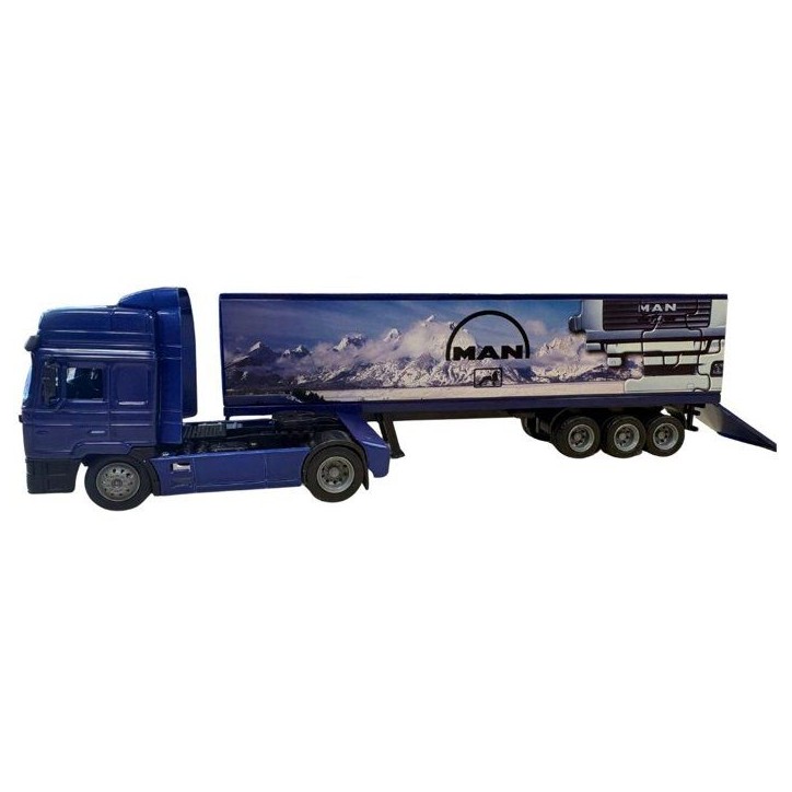 Camion miniature de collection - NEWRAY - MAN F2000 avec container 40' - 1/43 Camion miniature de collection - NEWRAY - MAN F2000 avec container 40' - 1/43