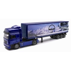 Camion miniature de collection - NEWRAY - MAN F2000 avec container 40'