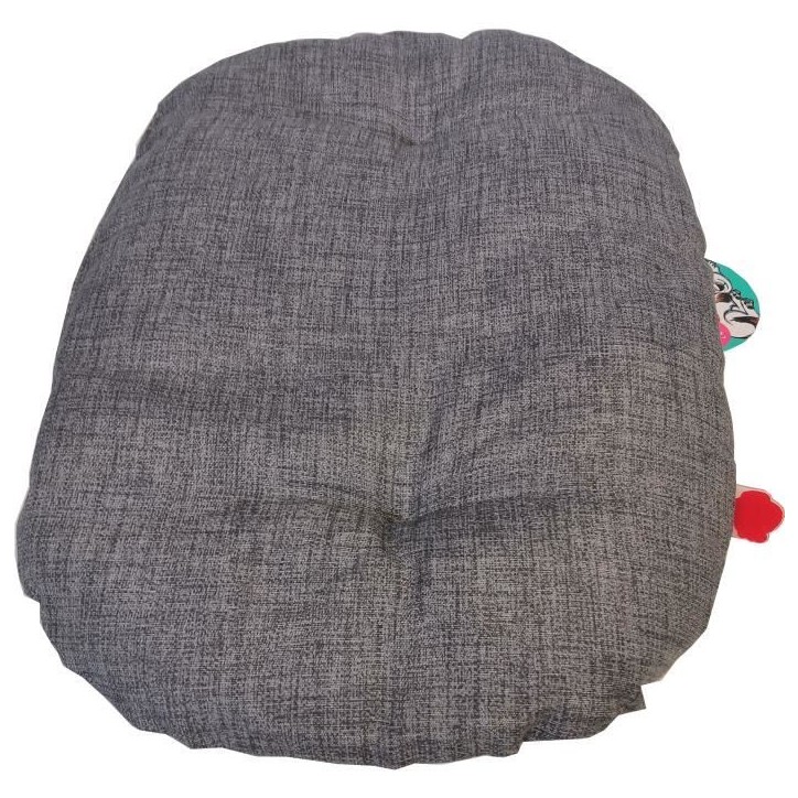 Couchage pour chien - AIME - Coussin Oval - 90 cm - Gris Couchage pour chien - AIME - Coussin Oval - 90 cm - Gris
