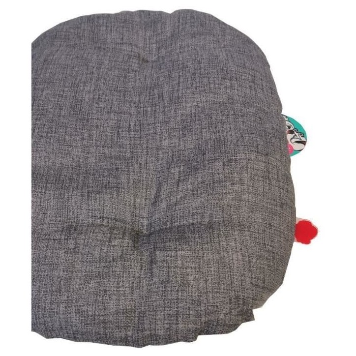 Couchage pour chien - AIME - Coussin Oval - 90 cm - Gris Couchage pour chien - AIME - Coussin Oval - 90 cm - Gris