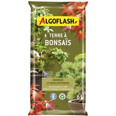 Terre a bonsais - ALGOFLASH - 6 L